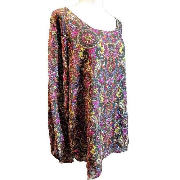 Zac & Rachel Blouse, Plus Size 3X - Picture 4 of 9